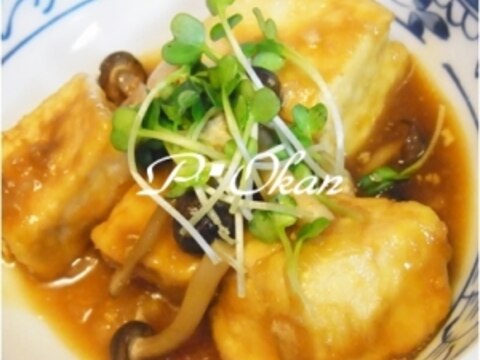 豆腐の生姜醤油ステーキ